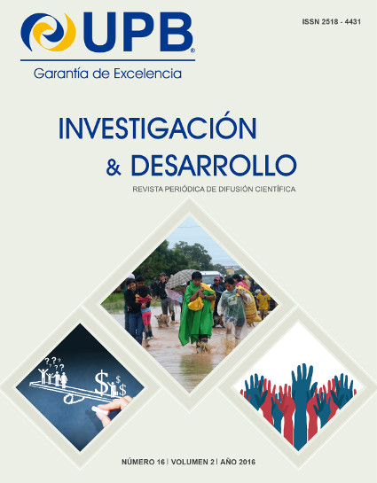 Factores influyentes en la vulnerabilidad ante desastres naturales en Bolivia 1980 - 2012